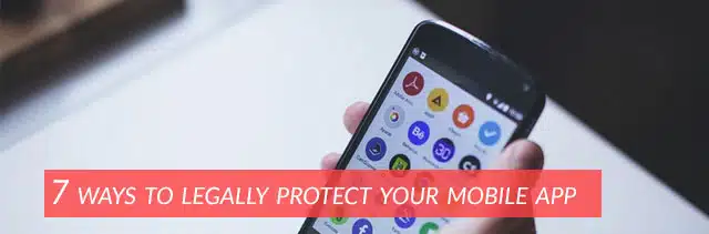 image of mobile phone and intro text to protecting your app