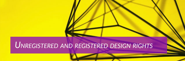 What rights does your registered and unregistered designs have?