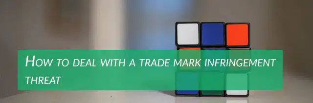 Dealing with a trade mark infrongement