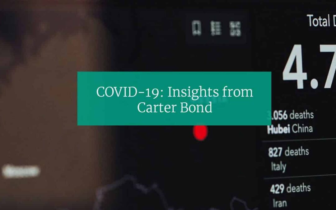 covid-19-legal-insight - Carter Bond Solicitors