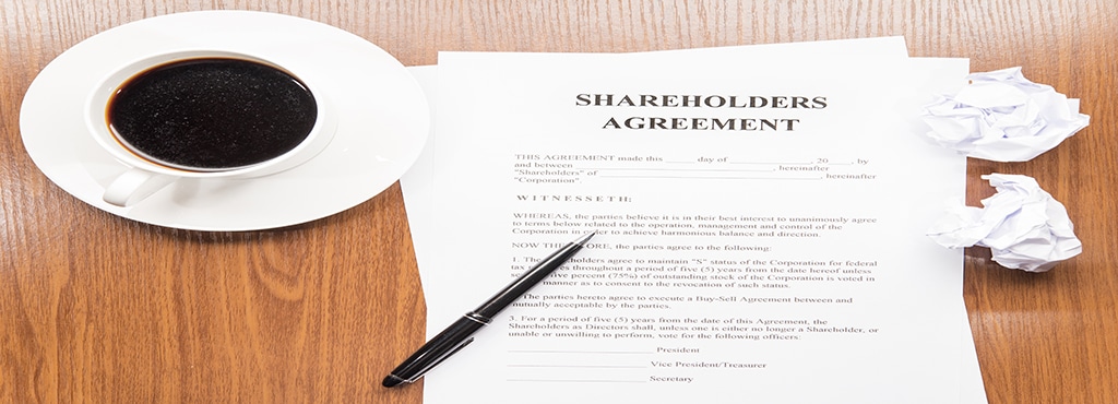 Why you need a Shareholders Agreement