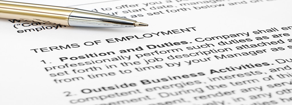 How to vary an employment contract